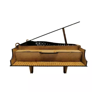 Piano Armable Miniatura De Mdf