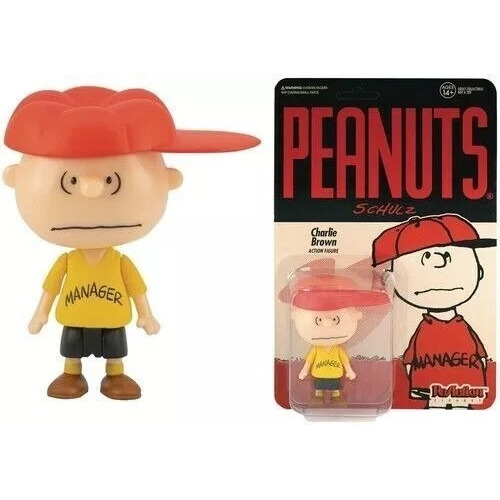 Figura Peanuts Charlie Brown Super7 Orig. Replay