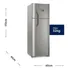 Geladeira frost free Electrolux TF39 inox com freezer 310L 220V