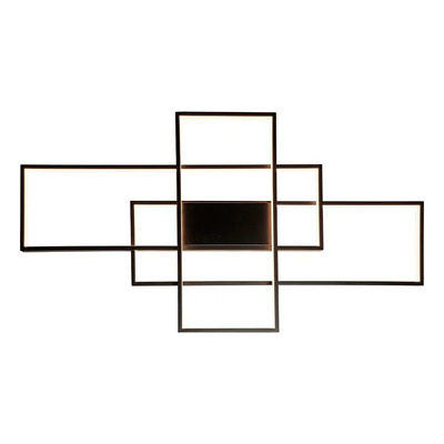 Plafon Led Seema L9760 Negro 60w 3000k Negro