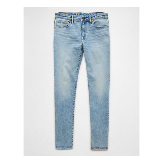 Ae Jeans Slim Straight Airflex+ Skylight Sum