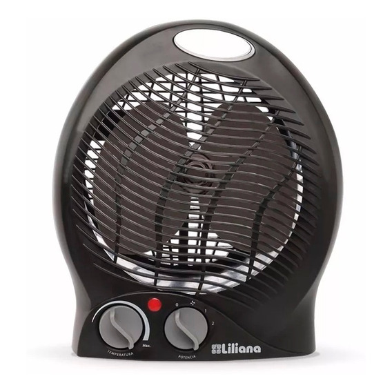 Caloventor Eléctrico Liliana Cfh400 Negro 220v-240v