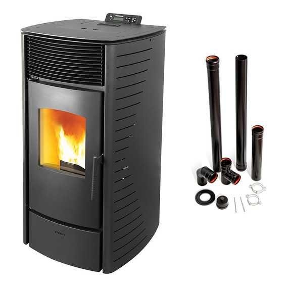 Vivion Haus Forte 12 Calefactor A Pellet 12kw