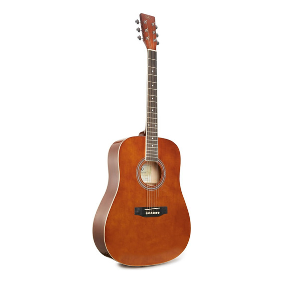 Guitarra Acústica Sx Sd104g - Dreadnought Diapasón Rosewood