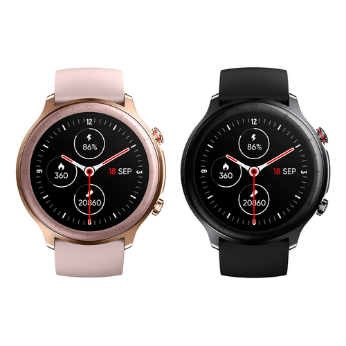 Pack 2 Smartwatch Lhotse Ultimate Gps 217 Black + Pink