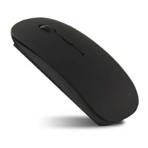 Mouse Dual Inalámbrico Y Bluetooth Recargable Tipo C Color Negro
