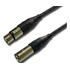 1- XLR Macho e Femea