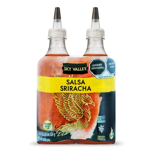 Salsa Sriracha Sky Valley 2 Botellas De 524g