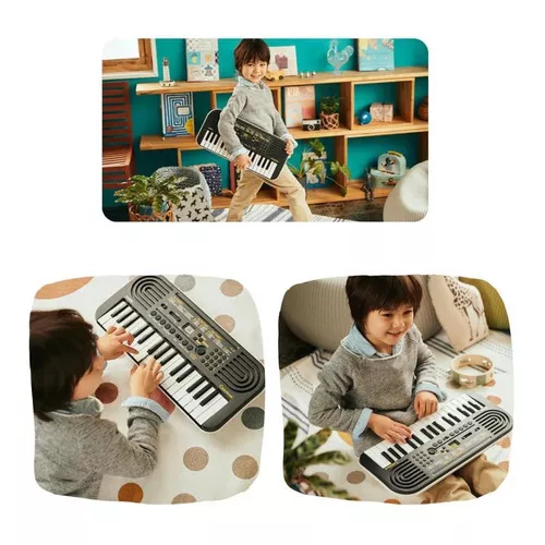 Teclado Musical Infantil Iniciantes 32 Teclas Casio Sa-51 no Shoptime