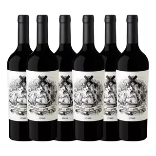 Vinho Argentino Cordero Con Piel De Lobo Syrah 750 Ml Cx/6
