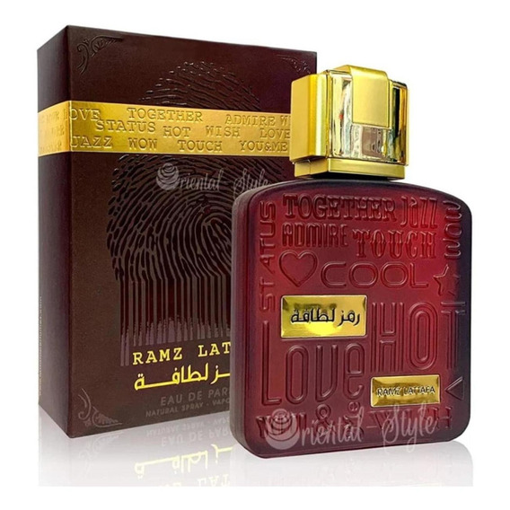 Perfume Lattafa Ramz Gold Edp 100ml Unisex
