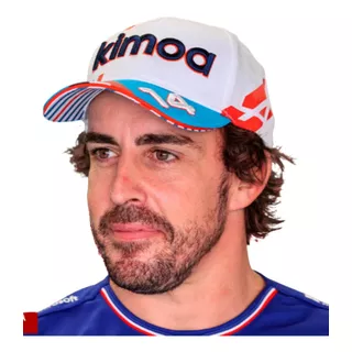 Gorra Fernando Alonso Alpine F1 Kimoa Edicion Francia 2021