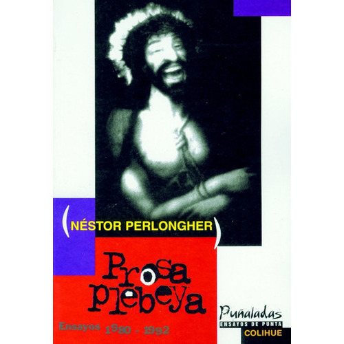 Prosa Plebeya: Ensayos 1980-1992, De Néstor Perlongher. Editorial Colihue, Tapa Blanda, Edición 1 En Español