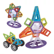 Set De Bloques Magnéticos 64 Pzs Art20005 - Pumy Toys