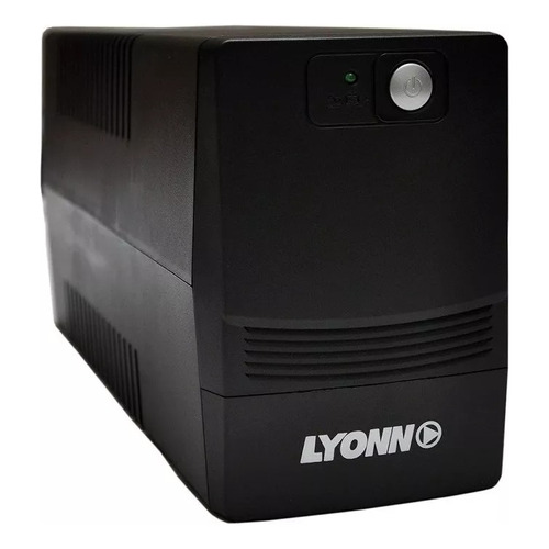 Lyonn Ups Estabilizador 800w 4 Tomas Ctb800ap Color Negro
