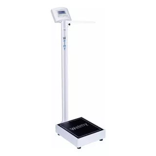 Balança Clinica Médica Digital Até 200kg 100g - W200a Welmy Cor Branco Bivolt