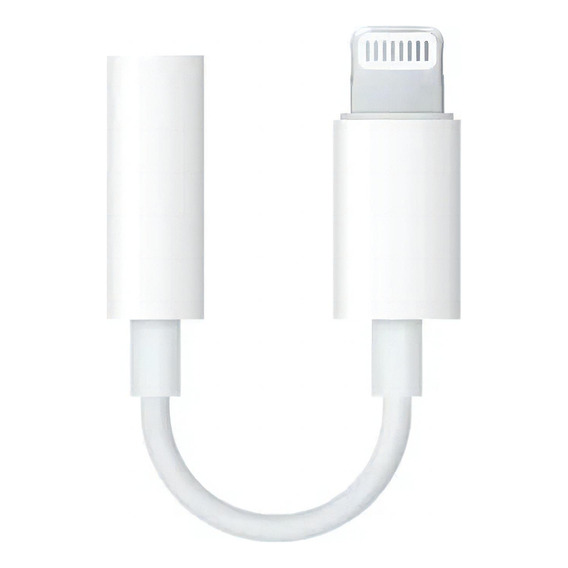 Adaptador Apple Lightning Audífonos 3,5mm iPhone Original