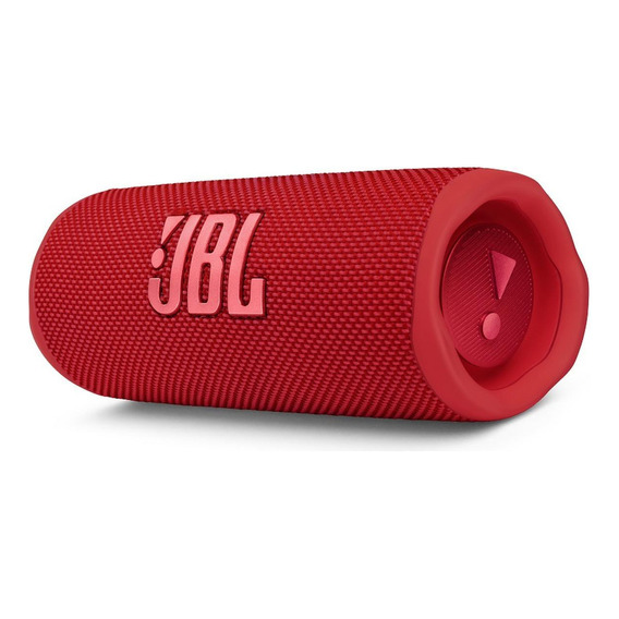 Parlante JBL Flip 6 portátil con bluetooth waterproof roja 110V/220V