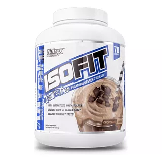 Proteina Nutrex Isofit 5 Lbs 70 Porciones Libre De Lactosa Libre De Gluten Proteina |00% Whey Aislada