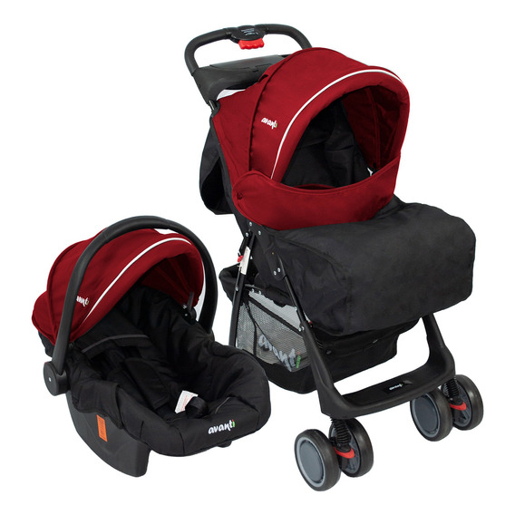 Cochecito Cuna Bebé Travel System Avanti Huevito Cubrepies