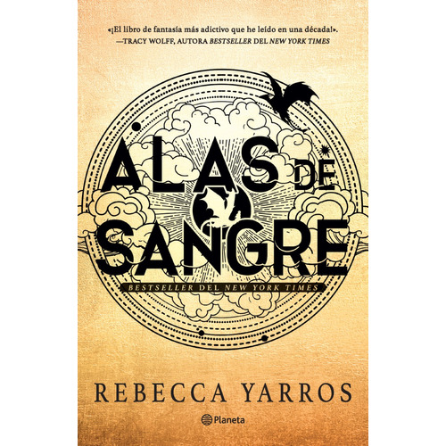 Dragones 1: Alas de sangre, de Rebecca Yarros. Serie Dragones, vol. 1.0. Editorial Planeta, tapa blanda, edición 1.0 en español, 2023