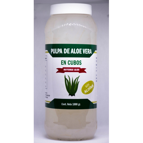 Pulpa De Aloe Vera Organica 100% Natural 1kg