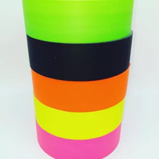 Cinta Gaffer Tape 5 Cm X 50 Mts Colores Fluorescentes Tela