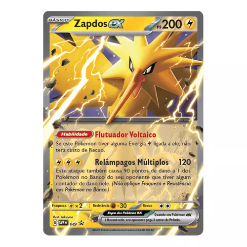 Box Pokémon Coleção 151 Zapdos Ex - Copag Loja