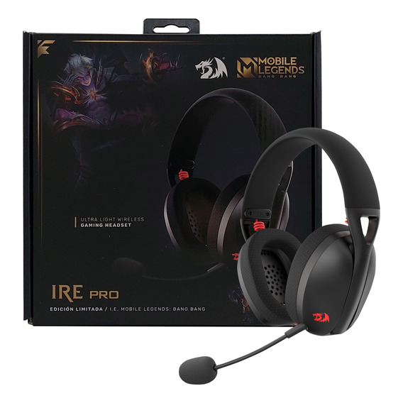 Auriculares Redragon Ire Pro H848 Black Mobile Legends Ed F