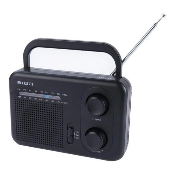 Radio Portatil Electrica Y A Pila Am Fm Aiwa 2 Años Garantia