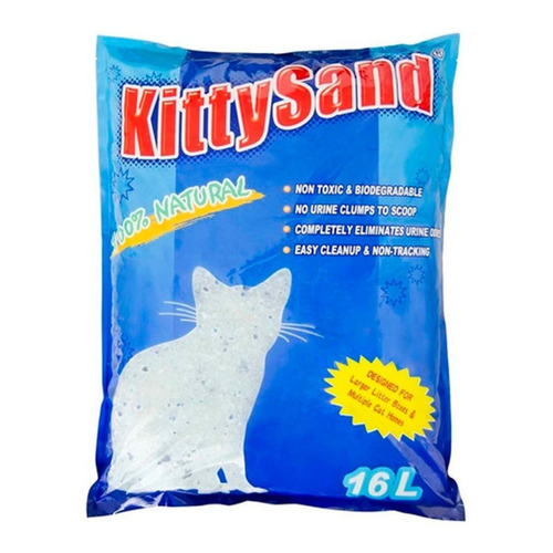 Piedras Sanitarias En Gel Silica Kitty Sand 16l
