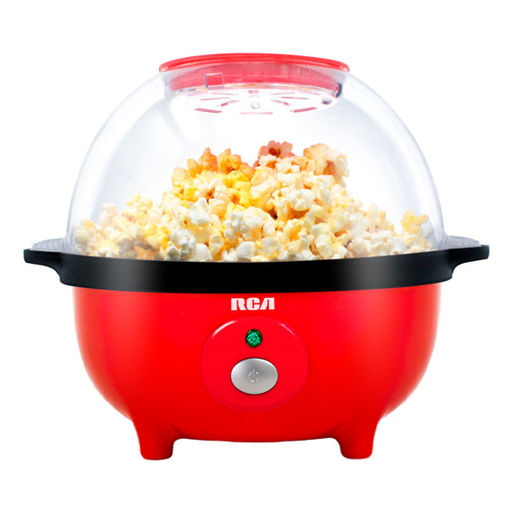 Máquina de palomitas RCA RC-1026 roja 120V