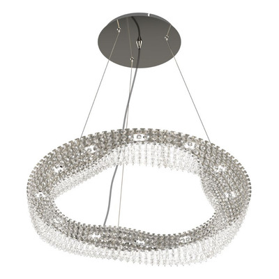 Colgante Patagonia Led 8501 12x3.4w Redondo Cromo Calido