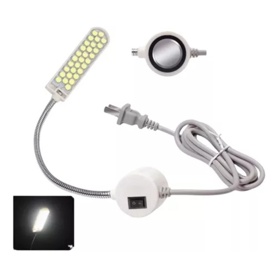 Máquina De Coser Lámpara De Luz Magnétic Ac110-245v 2w 30led