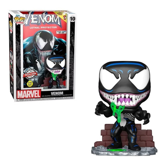 Funko Pop Venom  Marvel [exclusivo - Glows In The Dark] 10