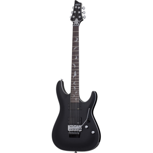 Schecter Damien Platinum 6 Fr Sbk Guitarra Eléctrica Caoba N Orientación de la mano Diestro