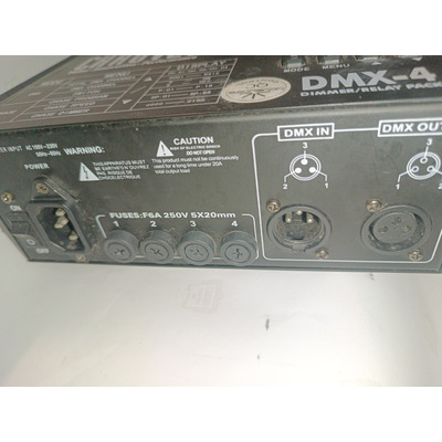 Chauvet Dmx-4 Controlador Dimmer / Relay