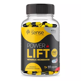 Thermo Power Lift 400mg - Termogênico 60 Cáps Sabor Sem Sabor