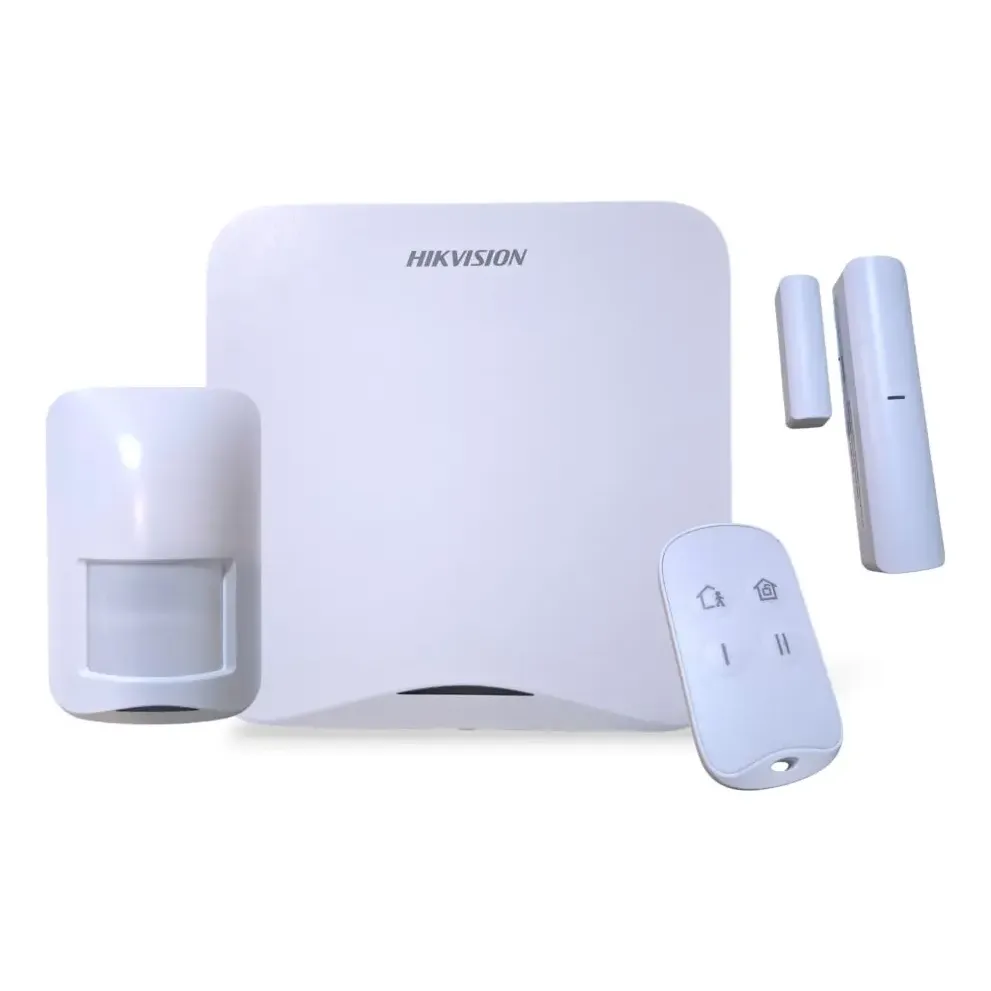 Kit Panel Alarma Wifi 4g Ax Home Hikvision 16 Zonas Sensor