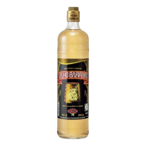 Cachaca Velho Barreiro Gold 910ml