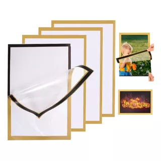 4pcs Porta Hojas A4 Vertical De Acrílico Para Poster/menús