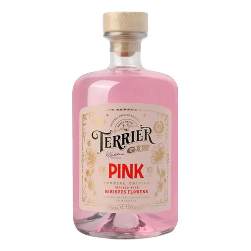 Gin Terrier Pink Edición Especial Tapaus 750ml