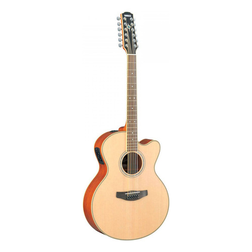 Guitarra acústica Yamaha CPX700II-12 para diestros natural palo de rosa