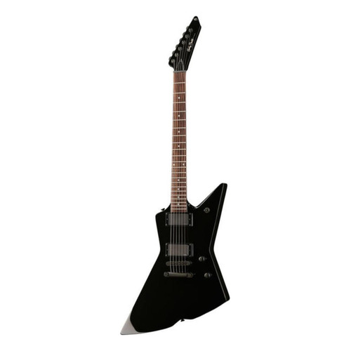 Guitarra eléctrica Harley Benton Pro Series EX-84 Modern de caoba black con diapasón de ébano