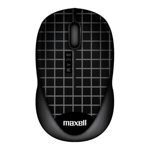 Maxell Mouse Trace Mowl-250 Inalambrico Black 1600 Dpi Color Negro