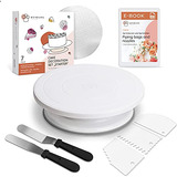 Plato Giratorio Para Tartas Para Decorar Kit De Decorac...