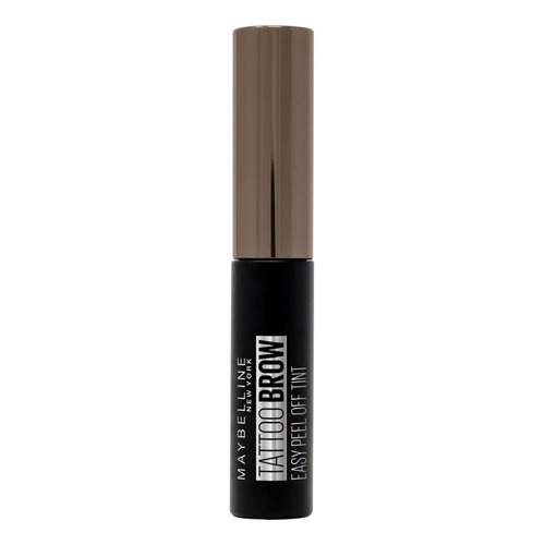 Maybelline tattoo brow easy peel off gel para cejas 20g color chocolate brown