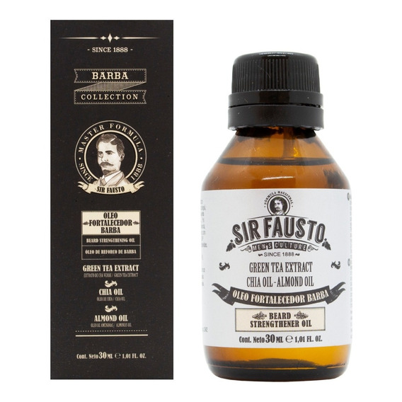 Sir Fausto Barberia Men Culture Oleo Fortalecedor Barba 30ml