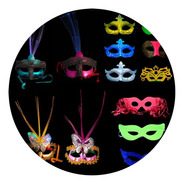 Combo X50 Antifaz Mascara Veneciano Disfraz Fiesta Cotillon