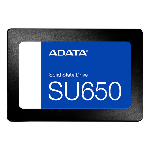 Disco sólido SSD interno Adata Ultimate SU650 ASU650SS-120GT-R 120GB negro